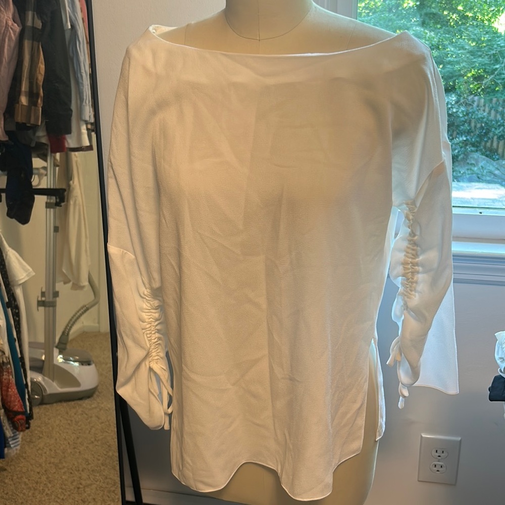 [Blouse Close Out Sale] NWT Tibi Boat Neck Blouse (sz S)